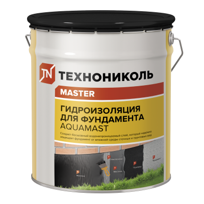 Мастика для фундамента AquaMast 18 кг