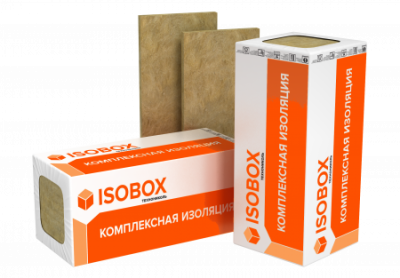 Утеплитель ИЗОБОКС Вент Ультра П-70 (1200х600х50) 6 п. 4,32 м2; 0,216 м3