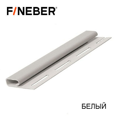 Финишная планка FineBer Белый 3,66 м (уп. 42 шт.)