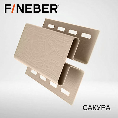 Н-профиль соединительная планка FineBer Сакура 3,05 м