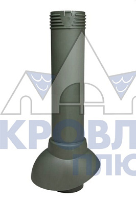 Вентиляционный выход канализационного стояка 110/500 Зеленый