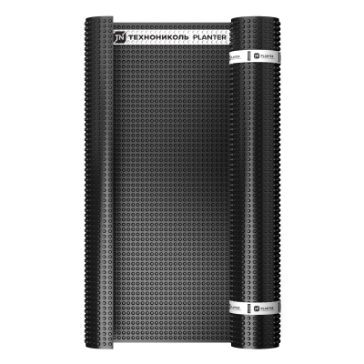 Профилированная мембрана PLANTER Standart 2 м*20 м, 0,64 кг/м2