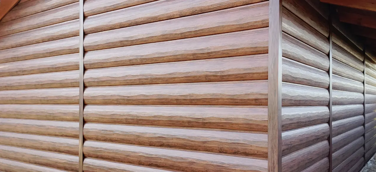 Металлический сайдинг для фасада